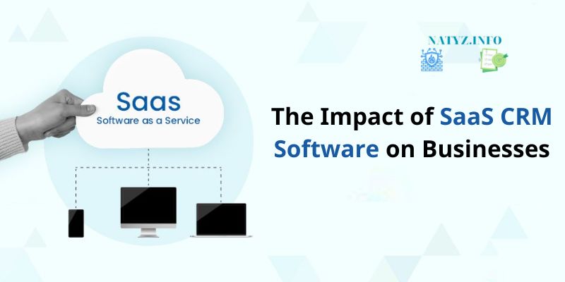 The Impact of SaaS CRM Software on Businesses
