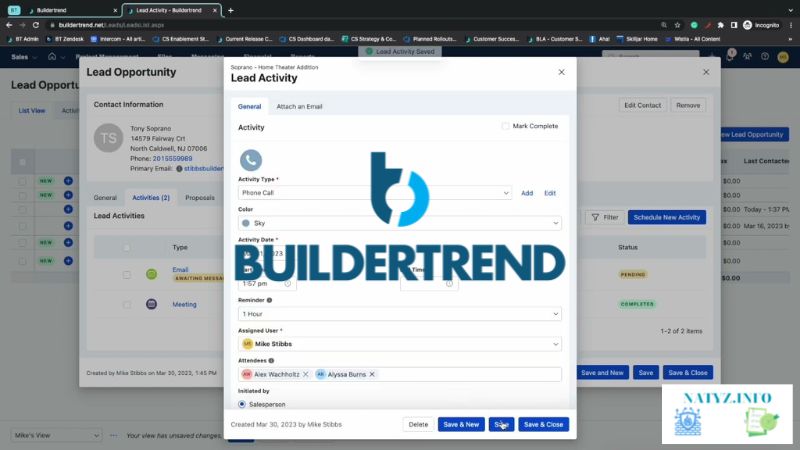 Buildertrend CRM Software for Construction